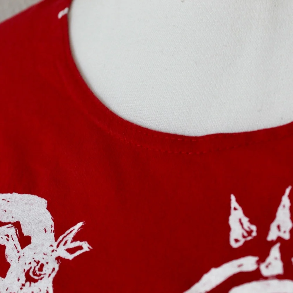 Vintage Red Graphic Short Sleeve Tee - Picture 2 of 7